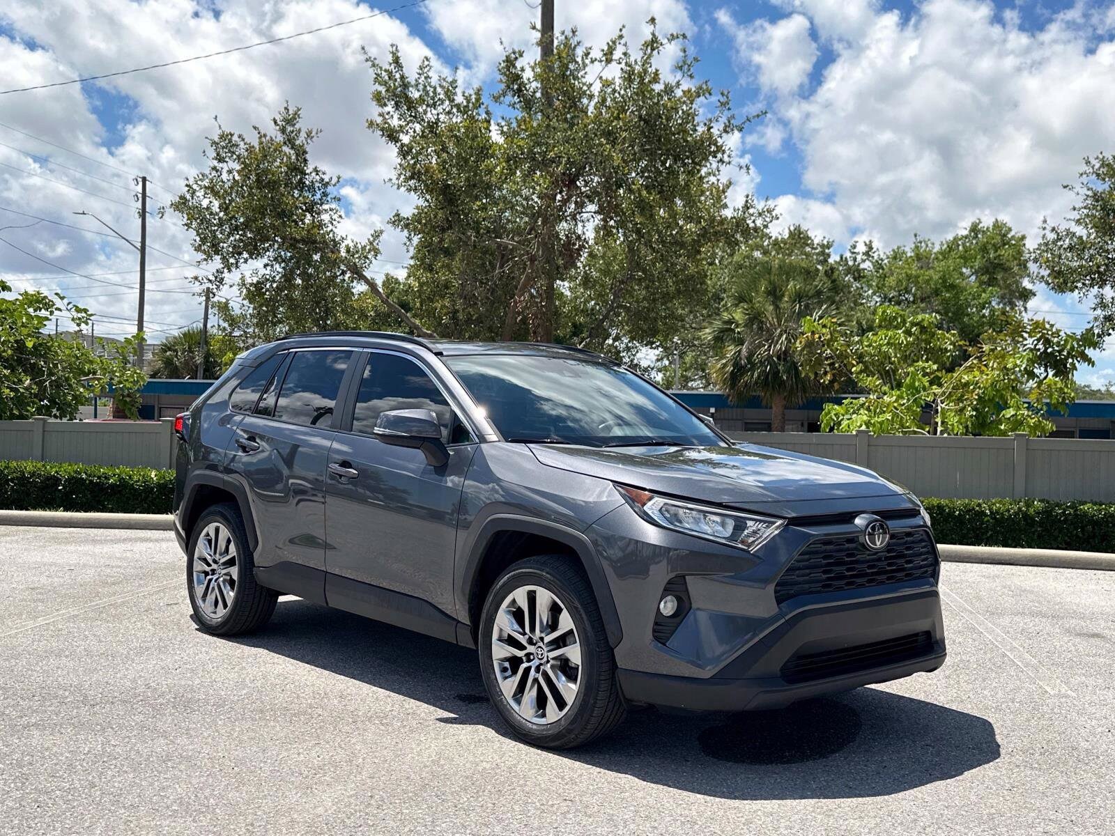 Used 2020 Toyota RAV4 XLE Premium with VIN JTMC1RFV7LD520890 for sale in Clearwater, FL