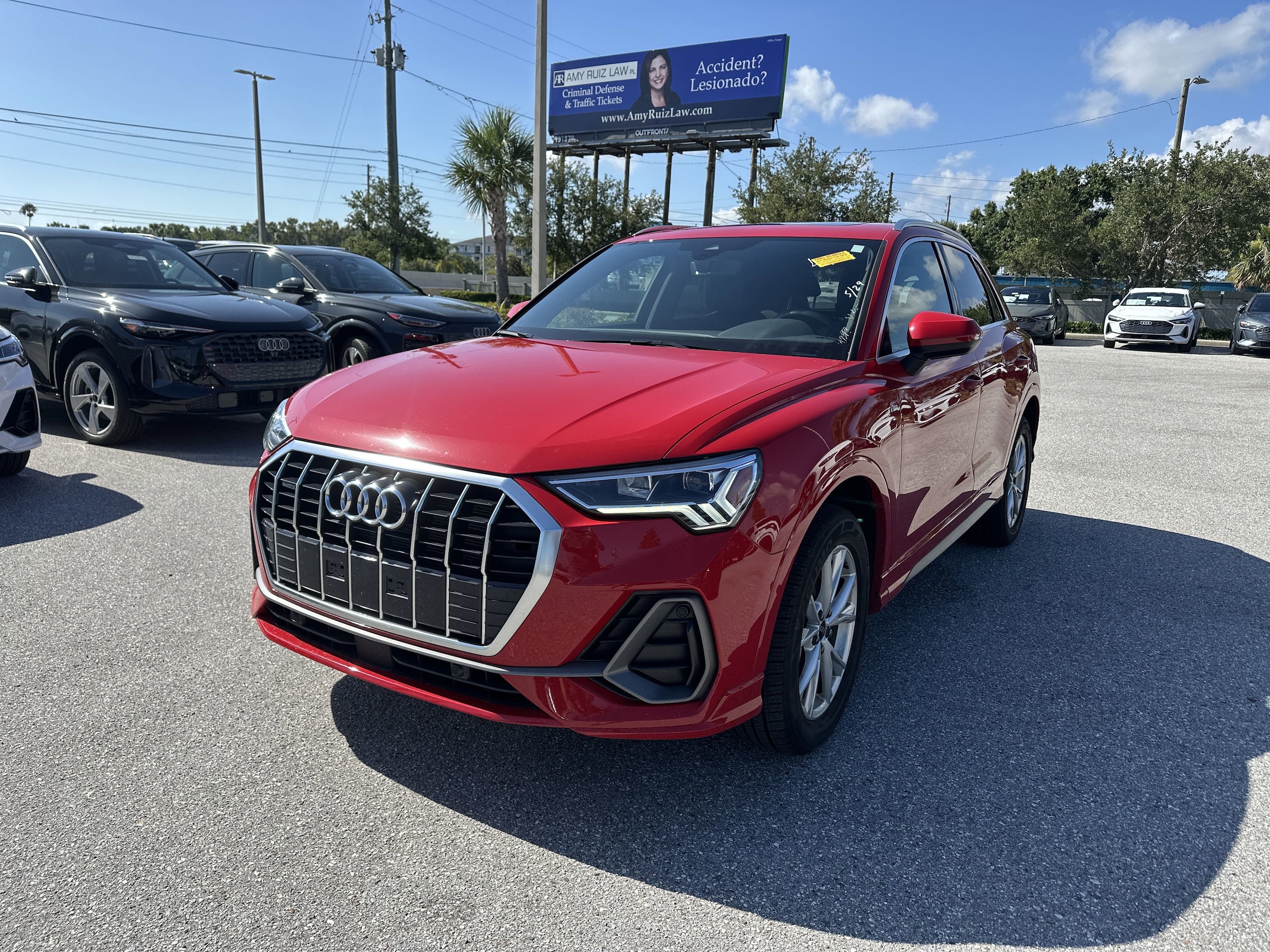 Used 2024 Audi Q3 S Line Premium with VIN WA1DECF39R1094757 for sale in Clearwater, FL