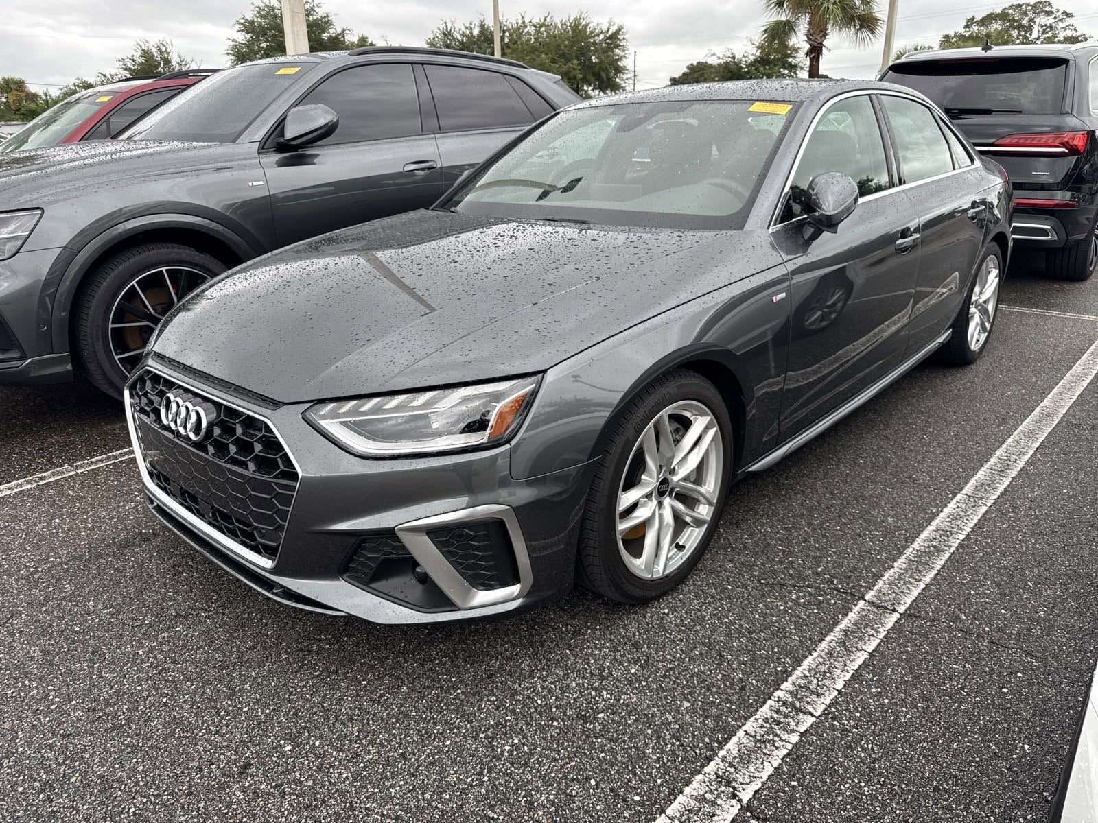 Used 2021 Audi A4 Premium Plus with VIN WAUEAAF45MA073137 for sale in Clearwater, FL