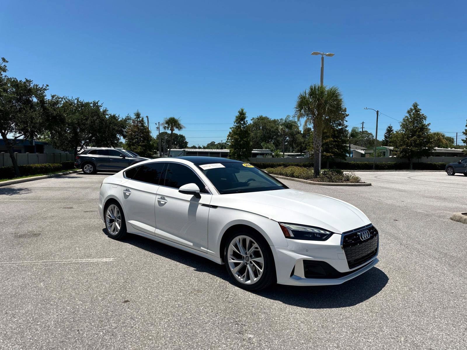 Used 2021 Audi A5 Sportback Premium Plus with VIN WAUCBCF56MA018172 for sale in Clearwater, FL