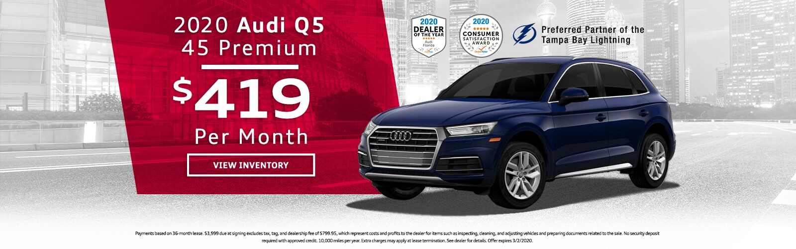 Audi Clearwater New Audi Dealership near St. Petersburg & Tampa