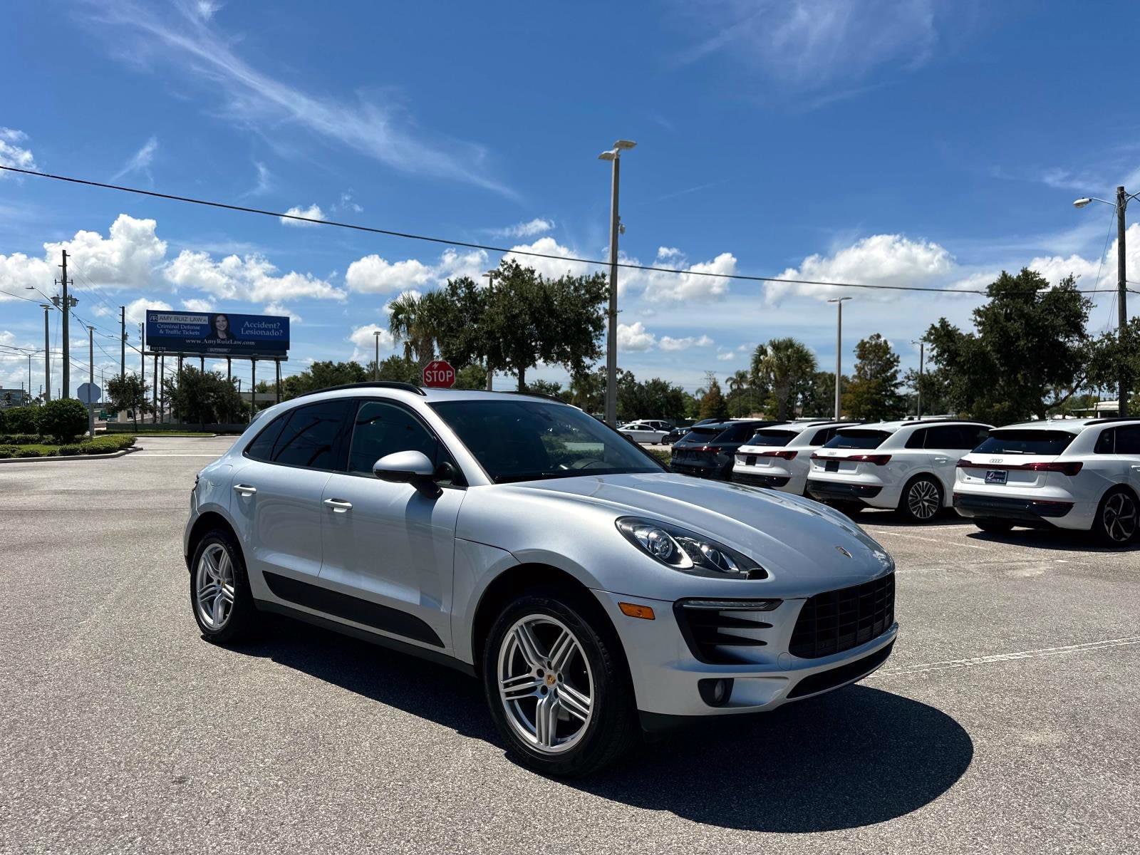 Used 2018 Porsche Macan Base with VIN WP1AA2A52JLB08884 for sale in Clearwater, FL