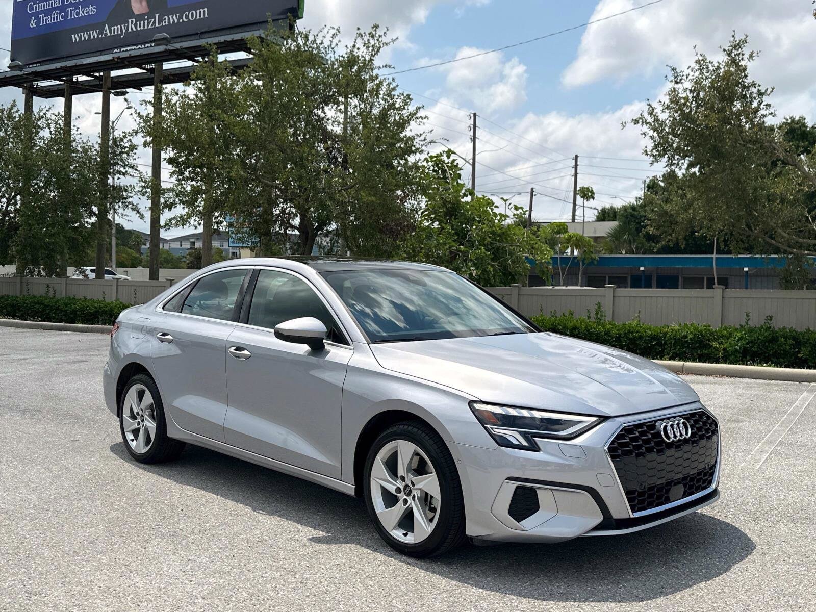 Used 2024 Audi A3 Sedan Premium with VIN WAUAUDGY9RA037175 for sale in Clearwater, FL