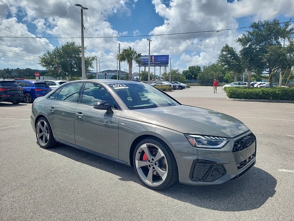 Certified 2023 Audi A4 Sedan S line Prestige S line Prestige 45 TFSI quattro