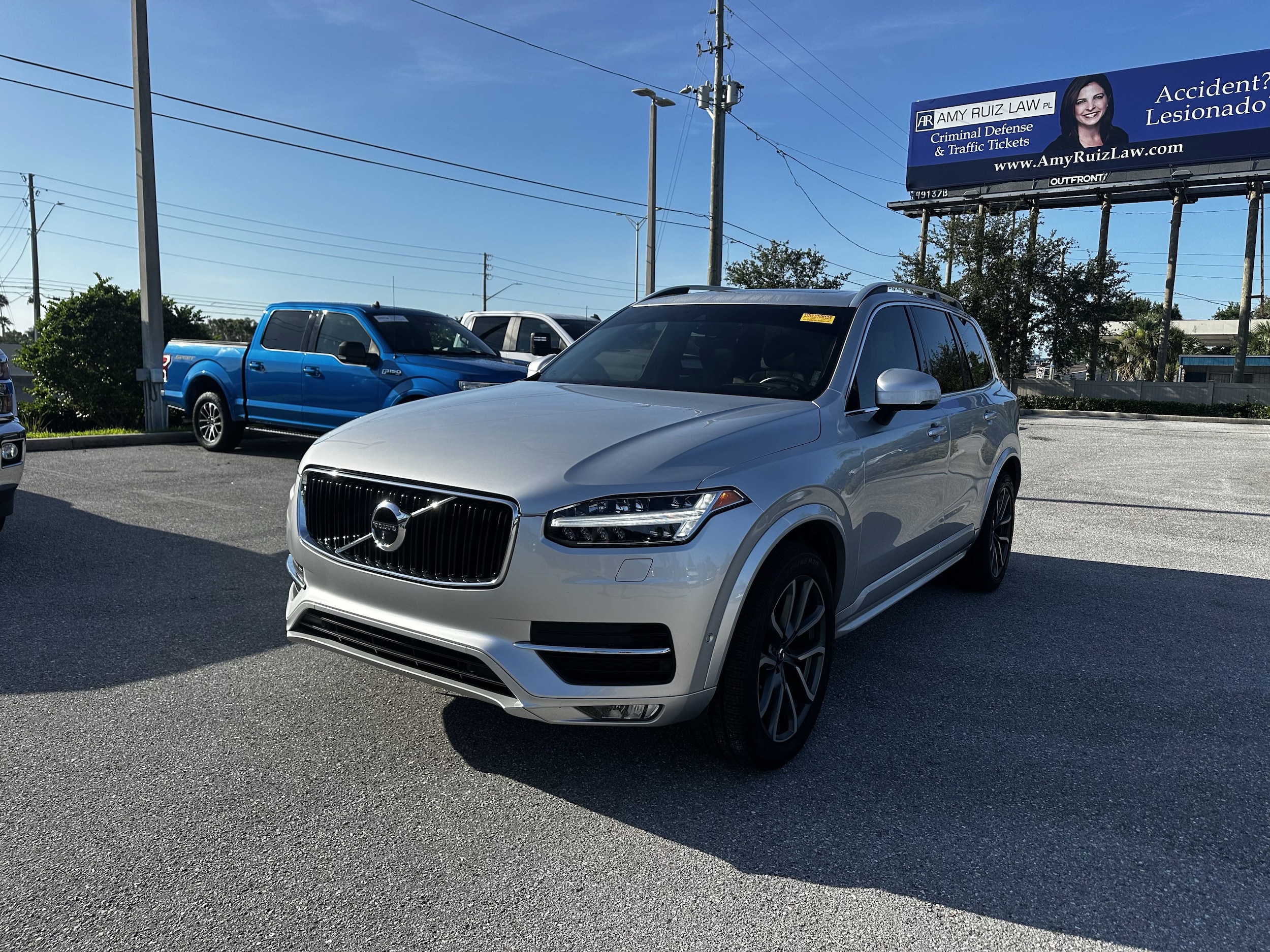 Used 2019 Volvo XC90 Momentum with VIN YV4A22PK8K1458252 for sale in Clearwater, FL