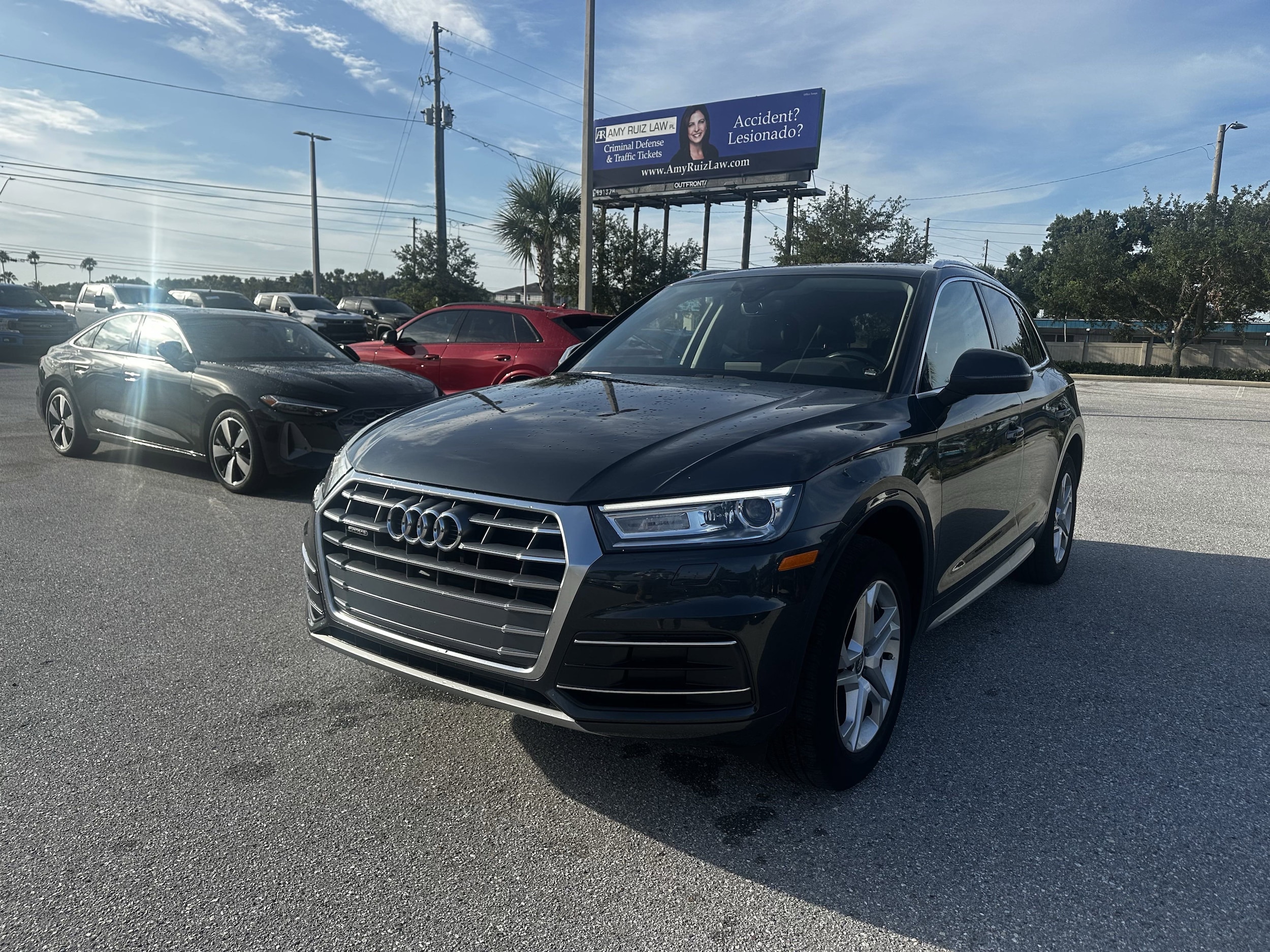 Used 2019 Audi Q5 Premium with VIN WA1ANAFY2K2076748 for sale in Clearwater, FL