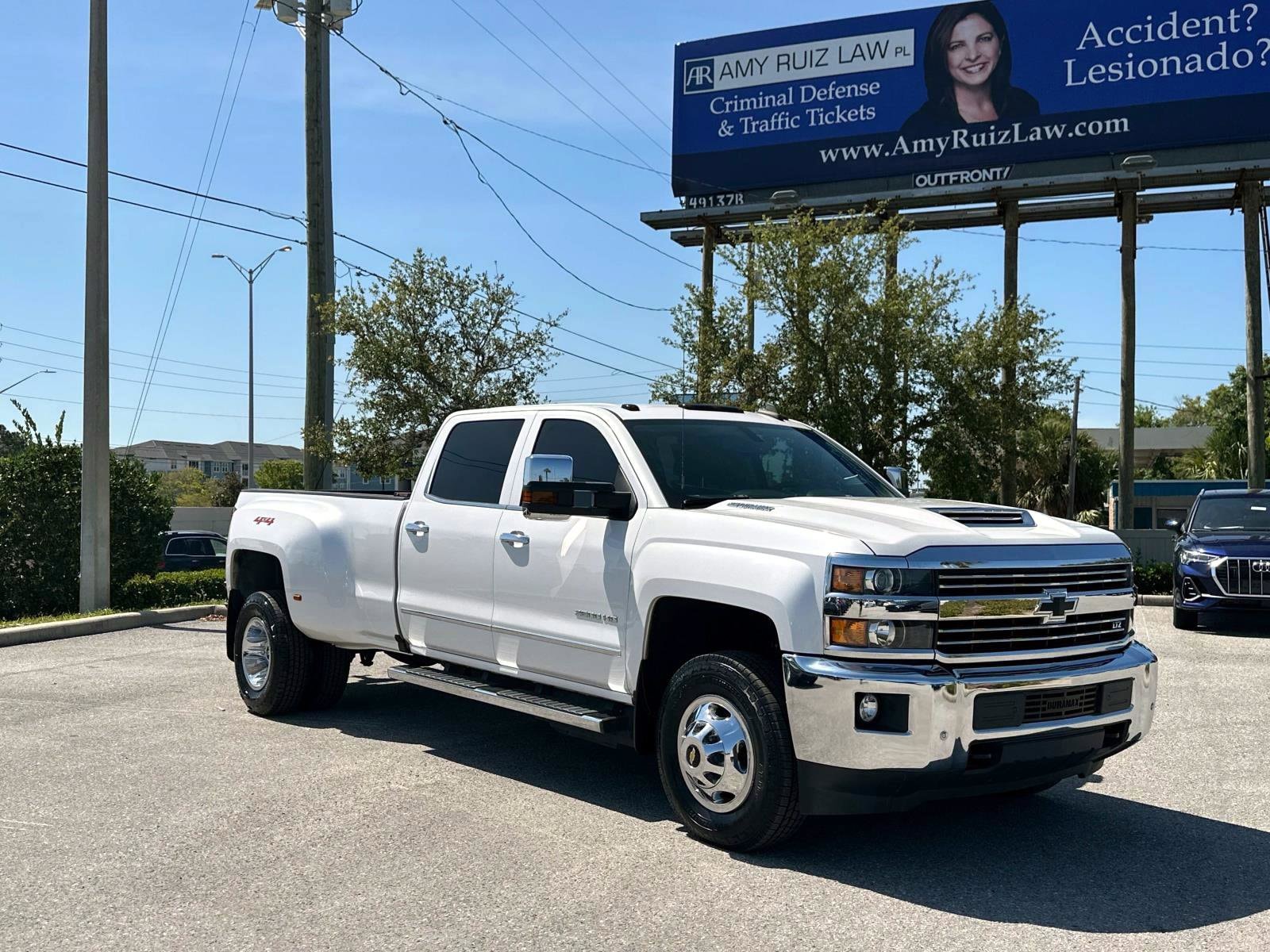 Used 2018 Chevrolet Silverado 3500HD LTZ with VIN 1GC4K0CY7JF290829 for sale in Clearwater, FL