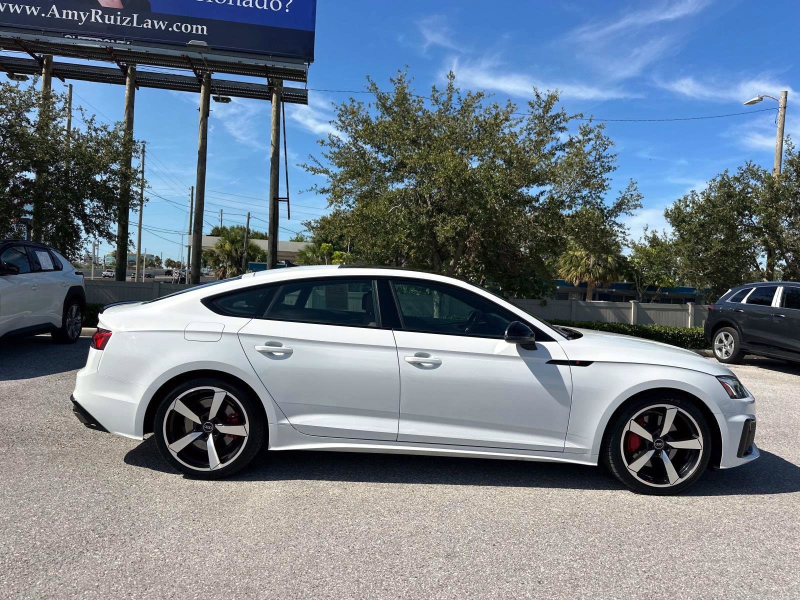 Used 2024 Audi A5 Sportback Premium Plus with VIN WAUFACF5XRA114474 for sale in Clearwater, FL