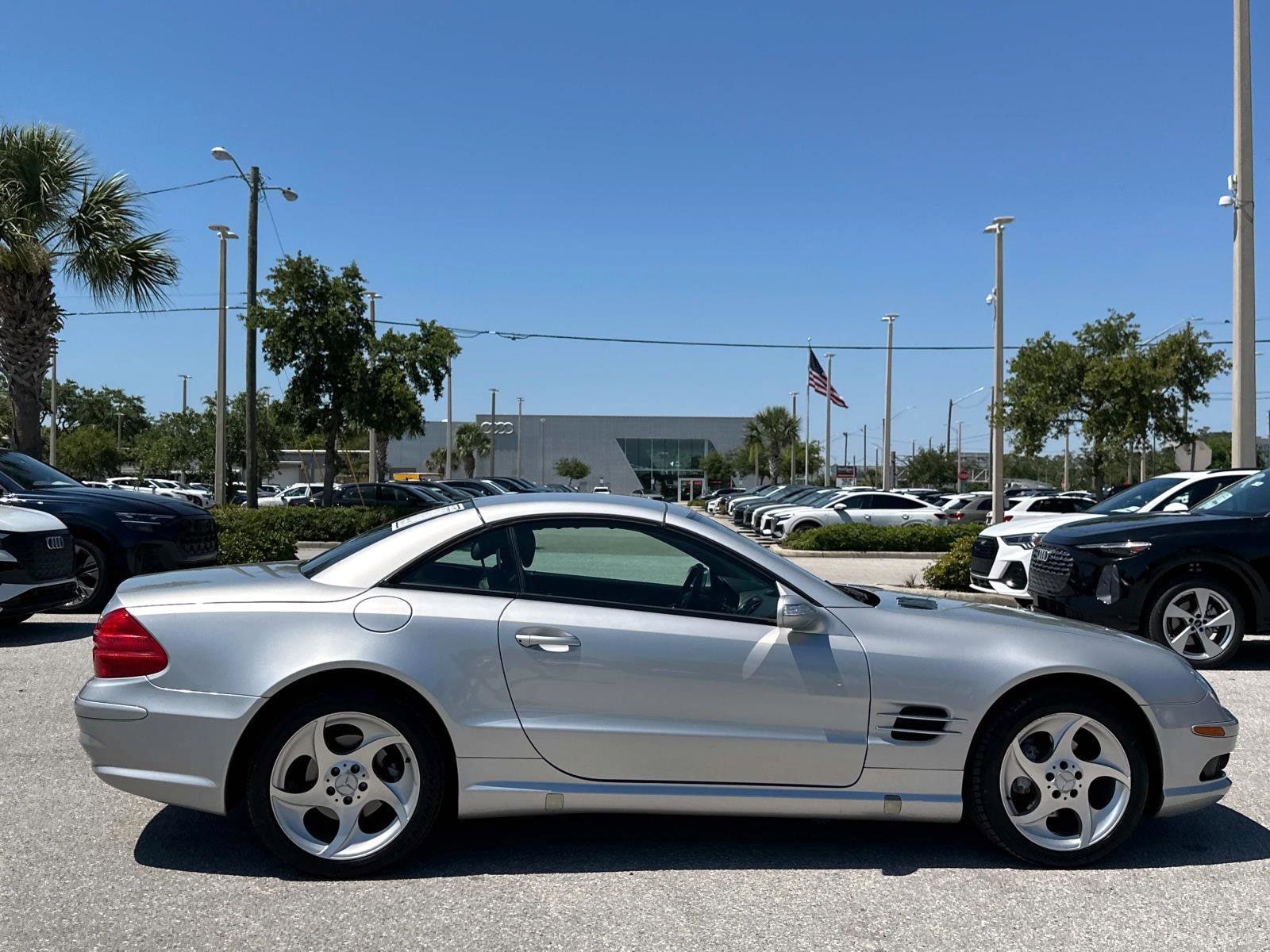 Used 2005 Mercedes-Benz SL-Class SL500 with VIN WDBSK75F85F098710 for sale in Clearwater, FL