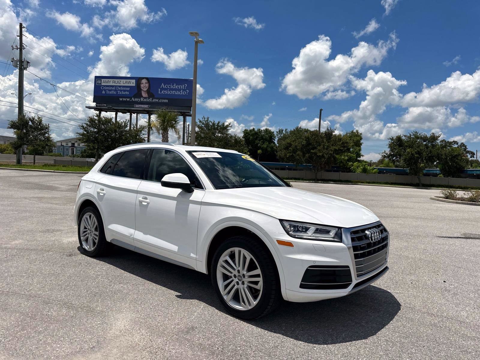 Used 2019 Audi Q5 Premium Plus with VIN WA1BNAFY4K2111214 for sale in Clearwater, FL