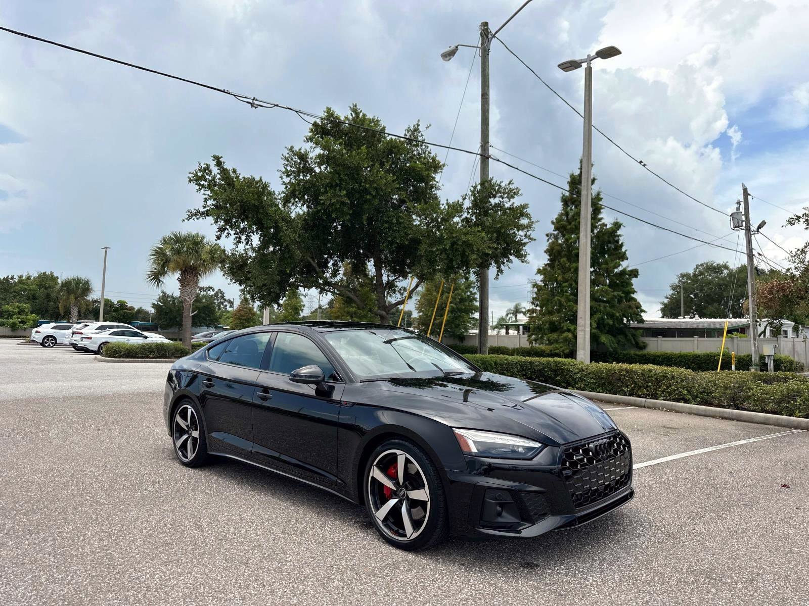 Certified 2023 Audi A5 Sportback Premium Plus with VIN WAUFACF55PA045433 for sale in Clearwater, FL