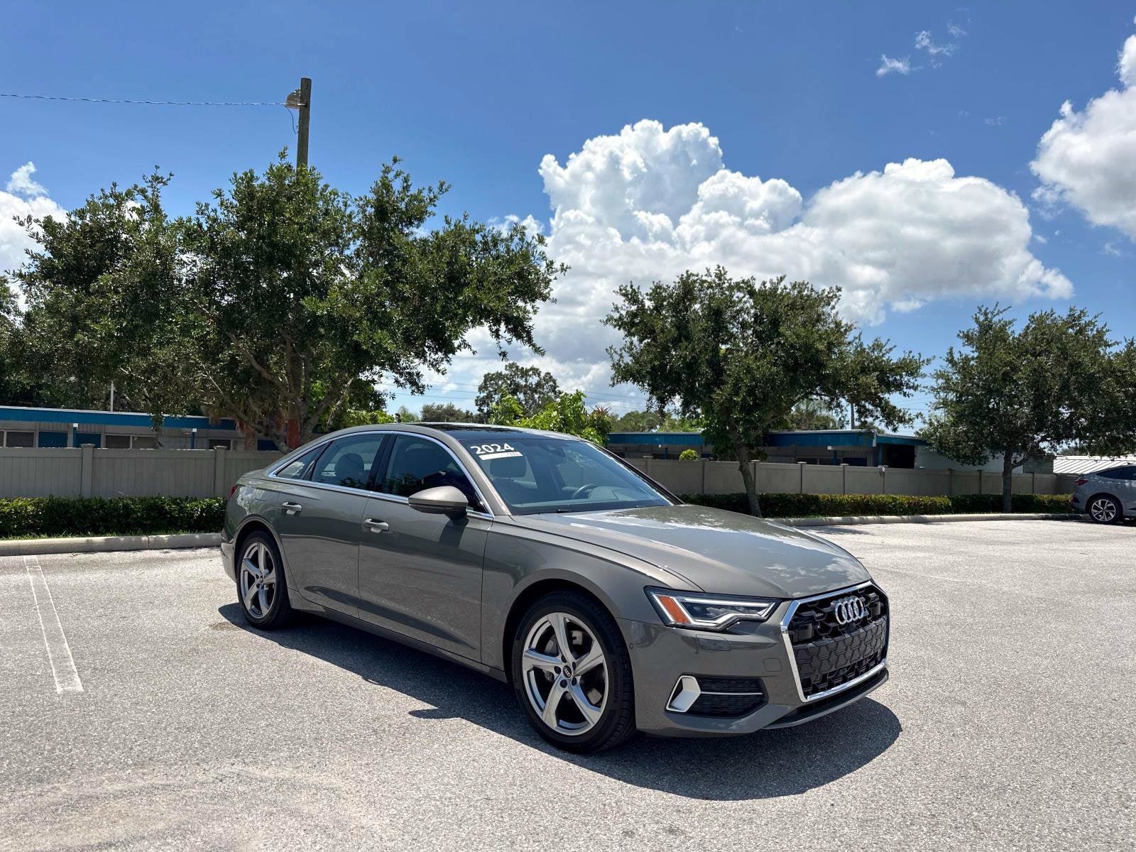 Certified 2024 Audi A6 Premium Plus with VIN WAUE3BF29RN003087 for sale in Clearwater, FL