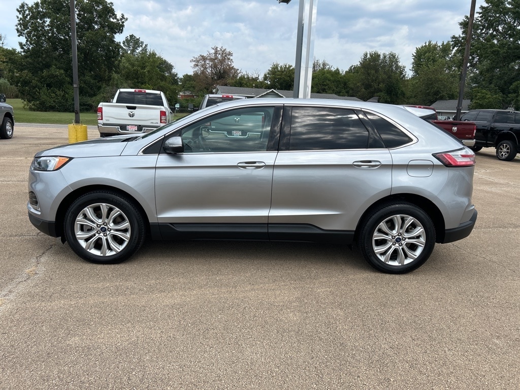 Used 2022 Ford Edge Titanium with VIN 2FMPK4K98NBA54109 for sale in Bristow, OK