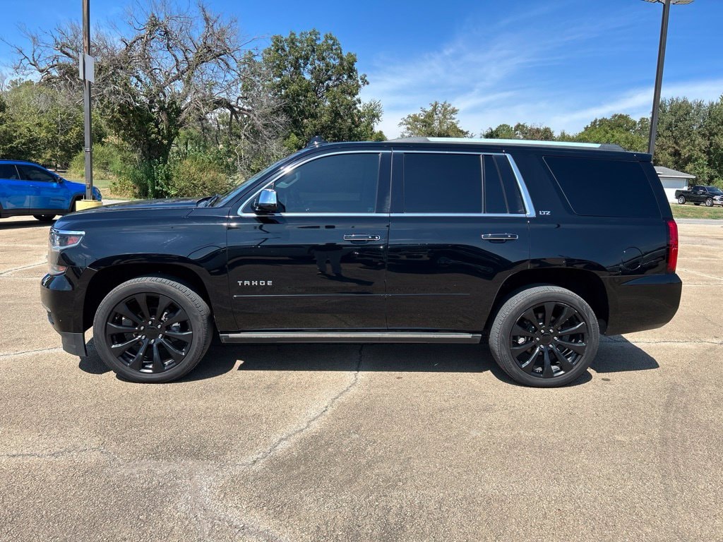 Used 2016 Chevrolet Tahoe LTZ with VIN 1GNSKCKC4GR346402 for sale in Bristow, OK