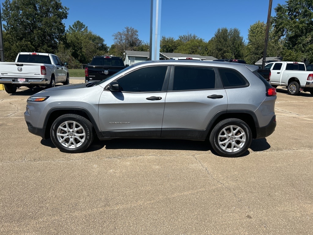 Used 2014 Jeep Cherokee Sport with VIN 1C4PJLAB2EW143503 for sale in Bristow, OK