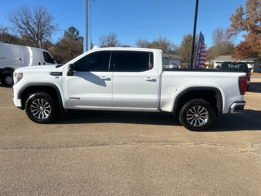 Used 2021 GMC Sierra 1500 AT4 with VIN 1GTP9EED3MZ367585 for sale in Bristow, OK