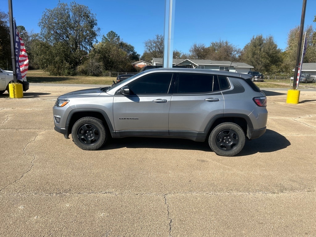 Used 2019 Jeep Compass Sport with VIN 3C4NJDAB7KT675067 for sale in Bristow, OK