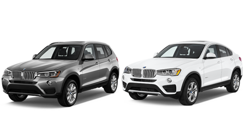 2016 BMW X3 and X4