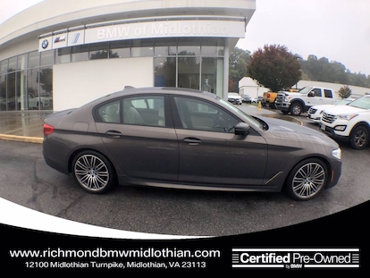 Pre Owned 2019 Bmw M550i For Sale At Richmond Bmw Midlothian Vin Wbajb9c58kb287781