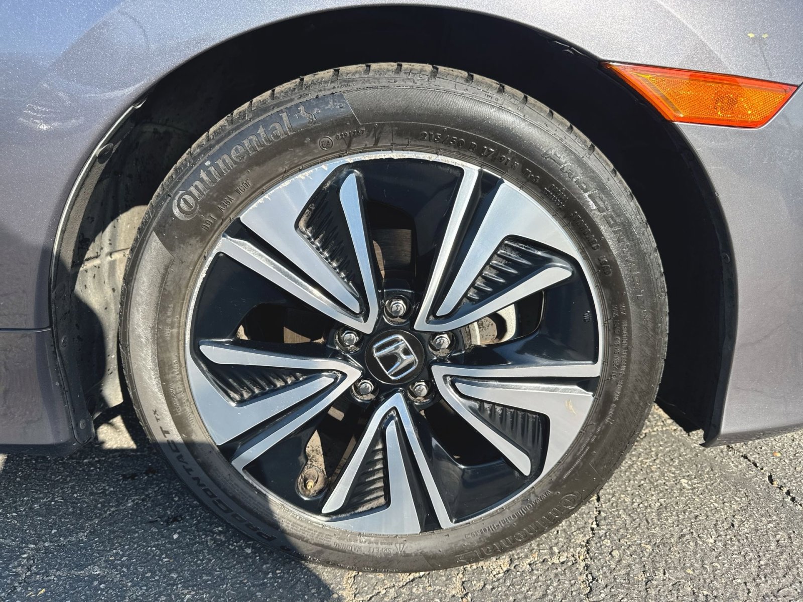 Used 2017 Honda Civic EX-T with VIN 19XFC1F30HE032409 for sale in Midlothian, VA