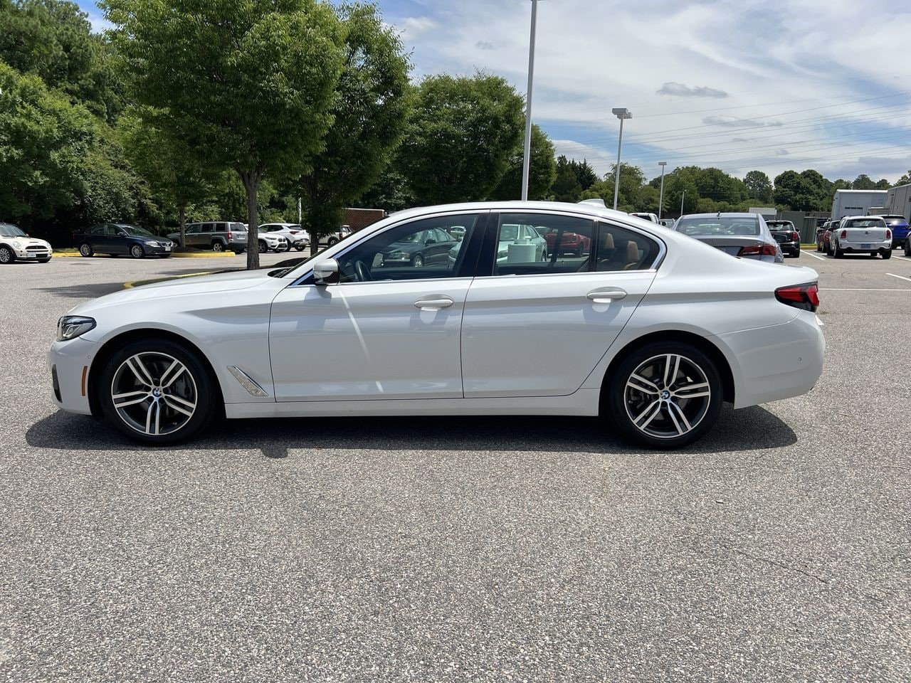 Used 2021 BMW 5 Series 540i with VIN WBA73BJ09MWX11115 for sale in Richmond, VA