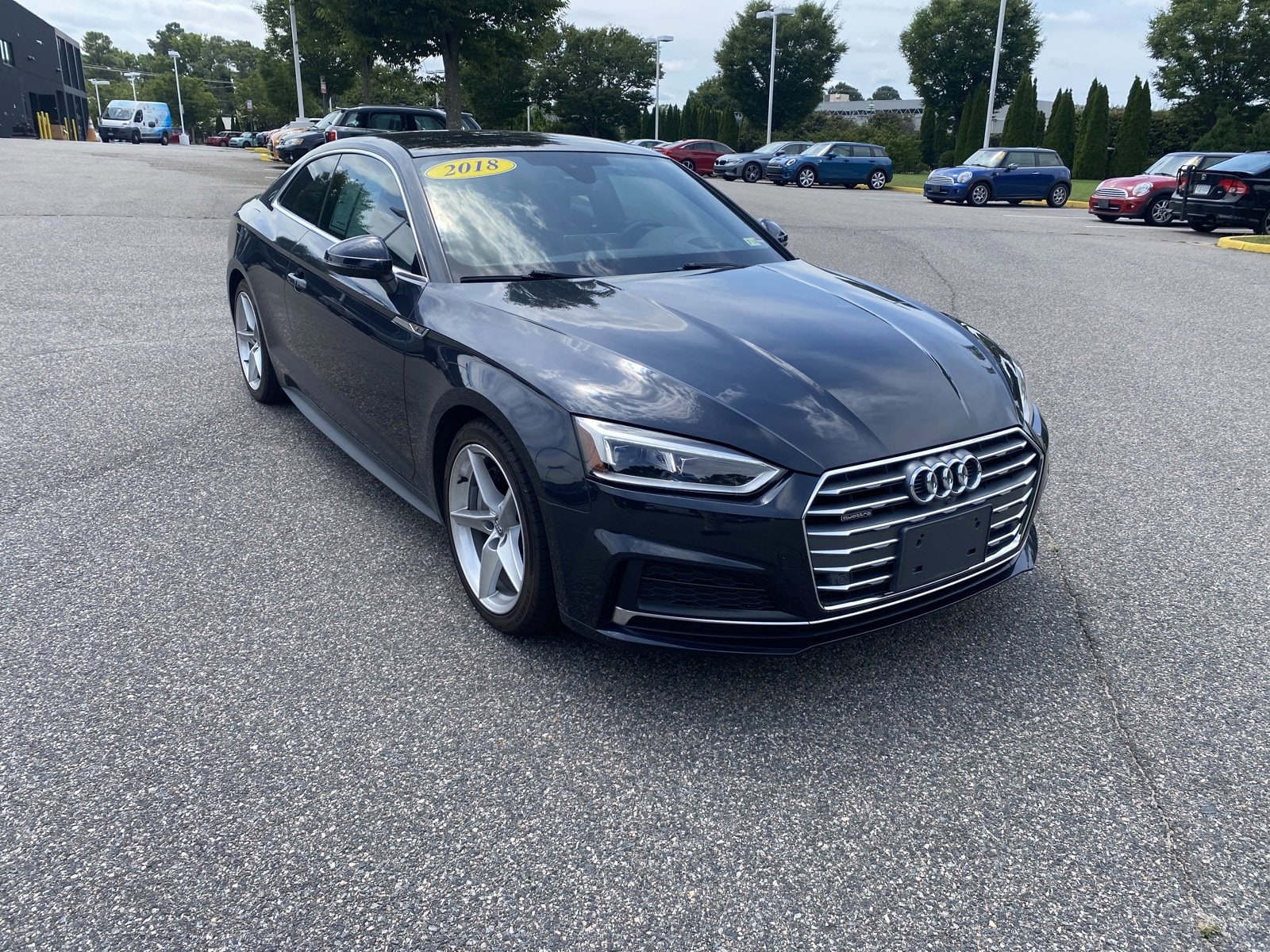 Used 2018 Audi A5 Coupe Prestige with VIN WAUUNAF53JA008064 for sale in Richmond, VA