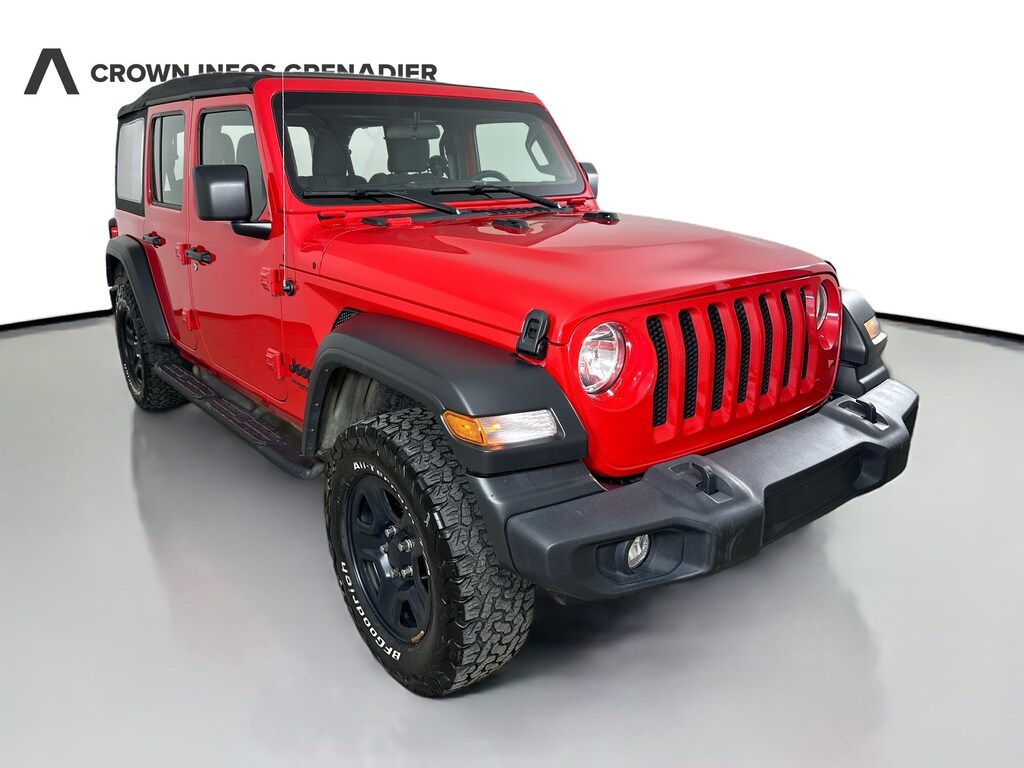 Used 2022 Jeep Wrangler Unlimited Sport Unlimited Sport 4x4