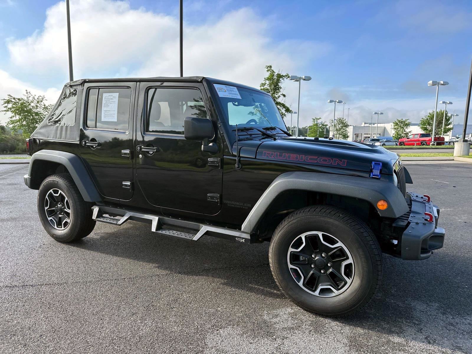 Used 2015 Jeep Wrangler Unlimited Rubicon with VIN 1C4HJWFGXFL532760 for sale in Mcdonald, TN