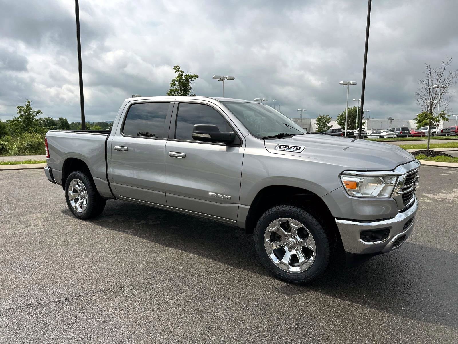 Used 2021 RAM Ram 1500 Pickup Big Horn/Lone Star with VIN 1C6SRFFT4MN784086 for sale in Mcdonald, TN