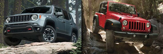 2015 Jeep Renegade vs Wrangler in Cleveland, TN - Serving Chattanooga
