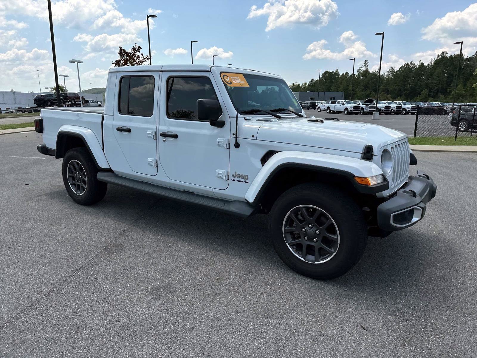 Certified 2020 Jeep Gladiator Overland with VIN 1C6HJTFG5LL121851 for sale in Mcdonald, TN