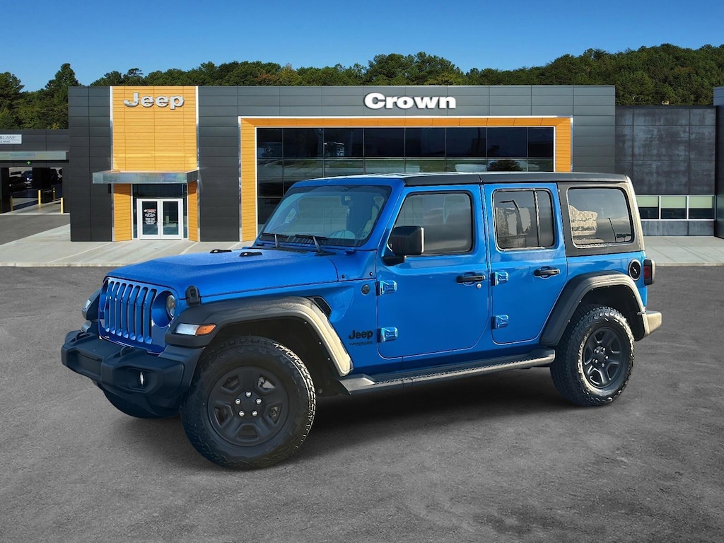 Certified 2022 Jeep Wrangler Unlimited Sport S Unlimited Sport S 4x4