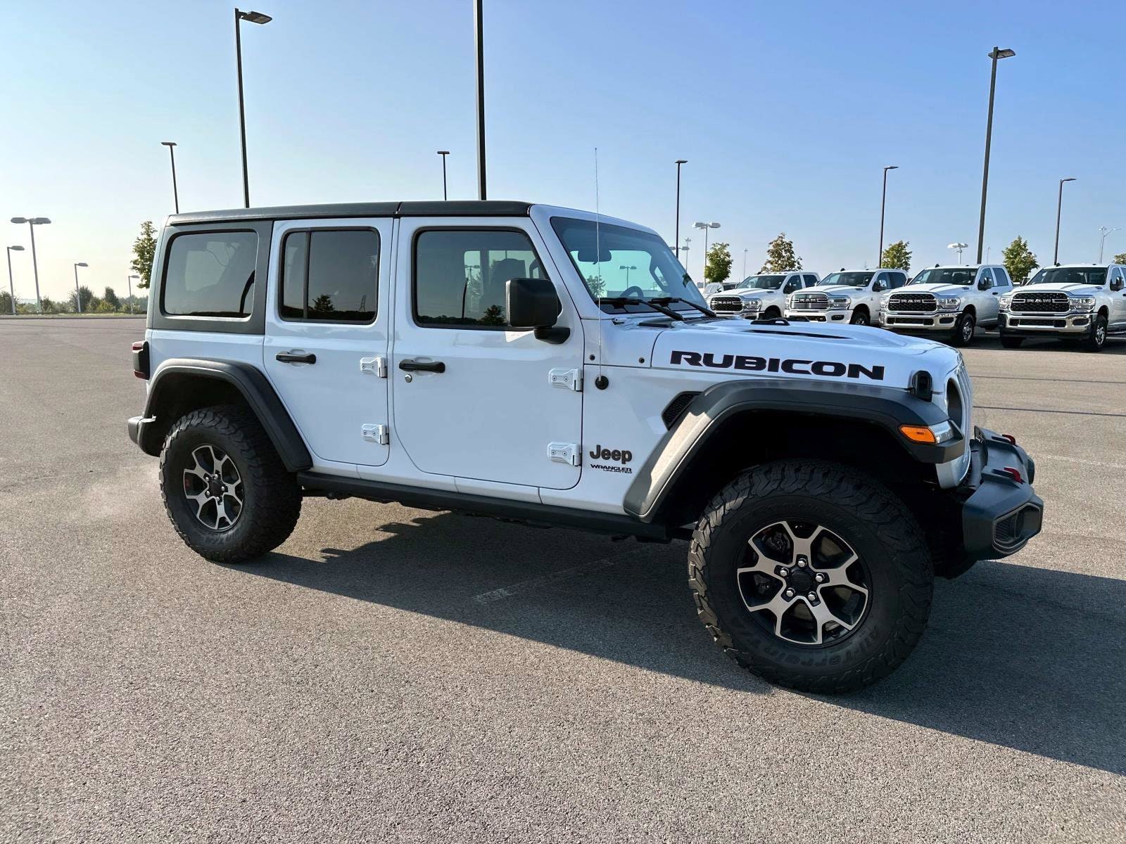 Certified 2018 Jeep All-New Wrangler Unlimited Rubicon with VIN 1C4HJXFG8JW106708 for sale in Mcdonald, TN