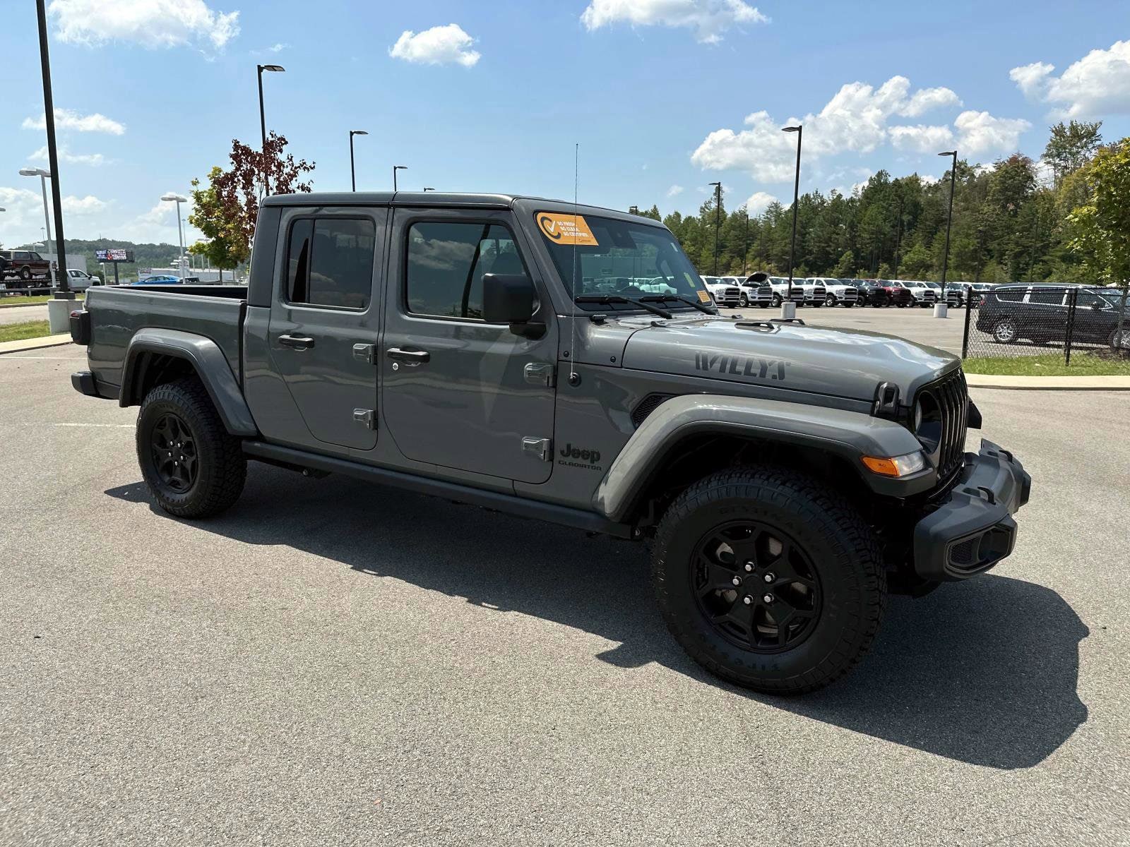 Certified 2021 Jeep Gladiator WILLYS with VIN 1C6HJTAGXML539086 for sale in Mcdonald, TN