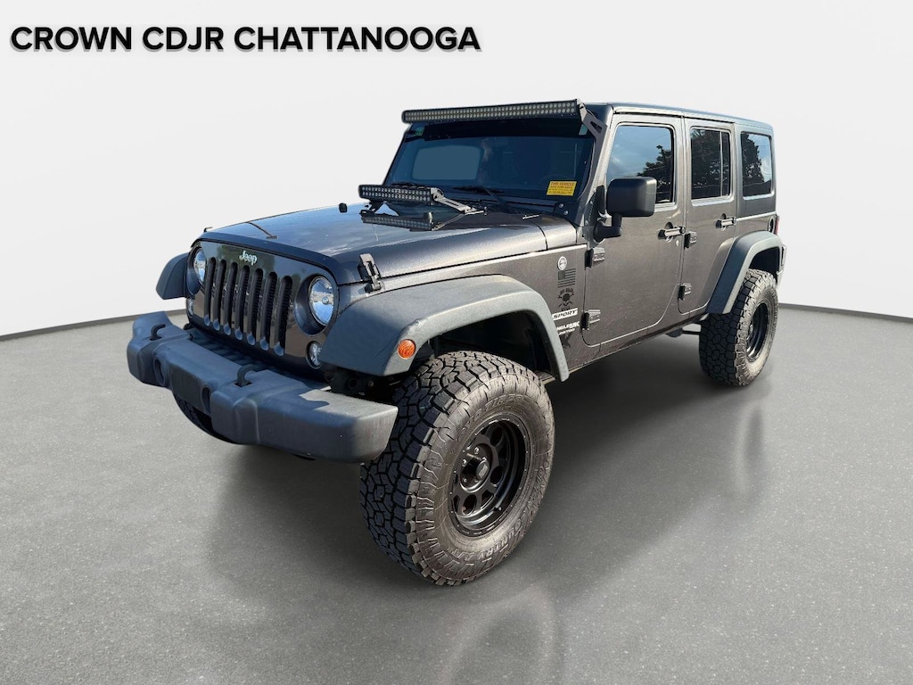 Used 2018 Jeep Wrangler JK Unlimited Sport Sport 4x4