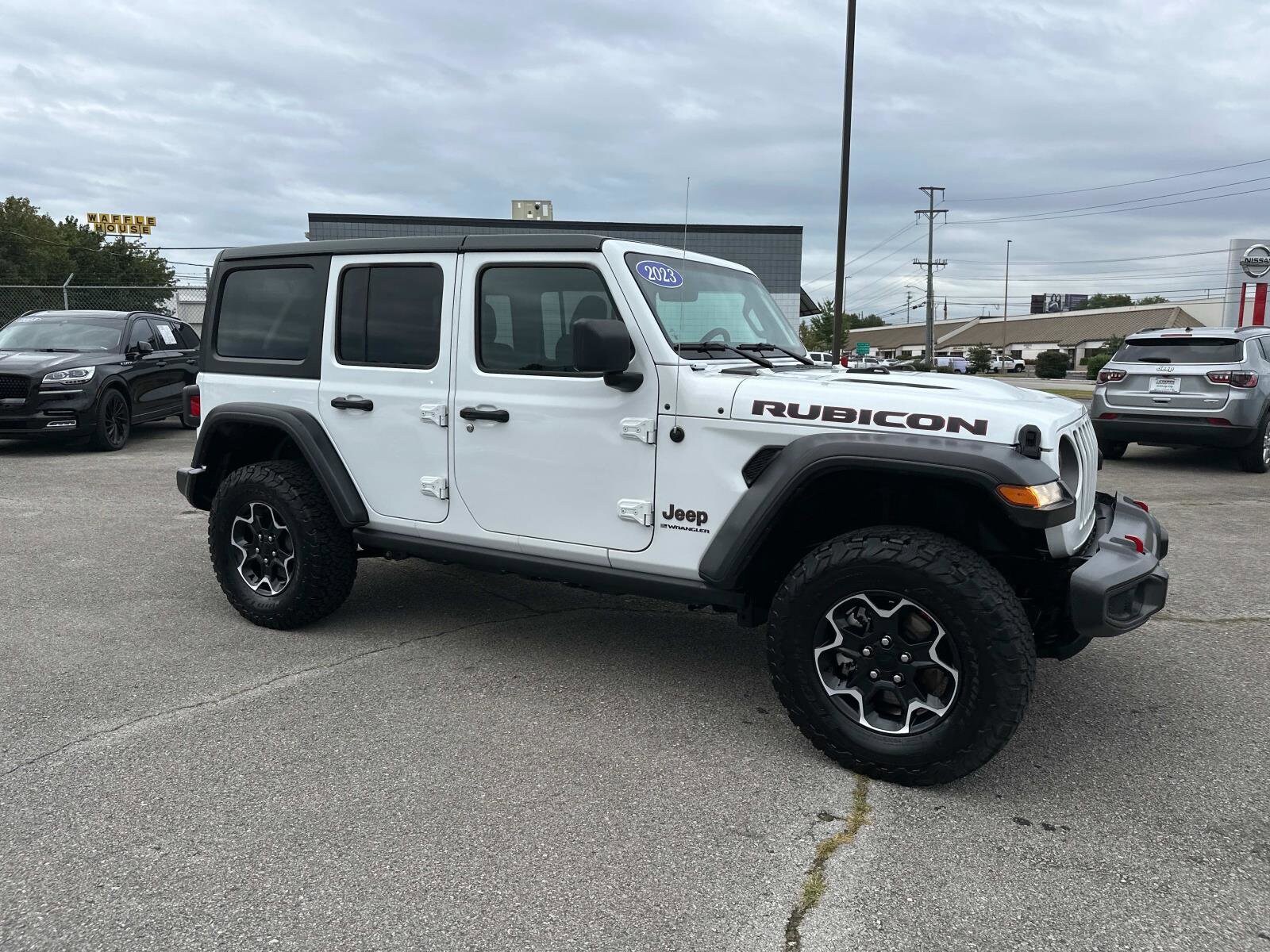 Used 2023 Jeep Wrangler 4-Door Rubicon with VIN 1C4HJXFN2PW702288 for sale in Chattanooga, TN