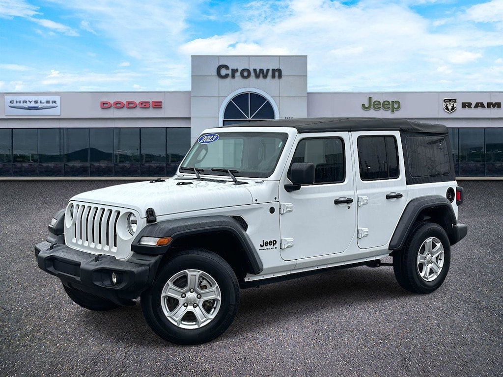 Used 2023 Jeep Wrangler Sport S Sport S 4x4