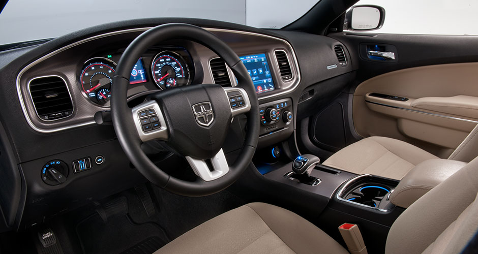 2014 Dodge charger interior