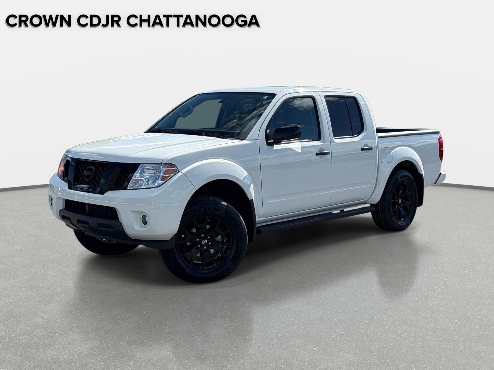 Glacier White 2020 Nissan Frontier Pickup Truck Four-Wheel Drive Automatic