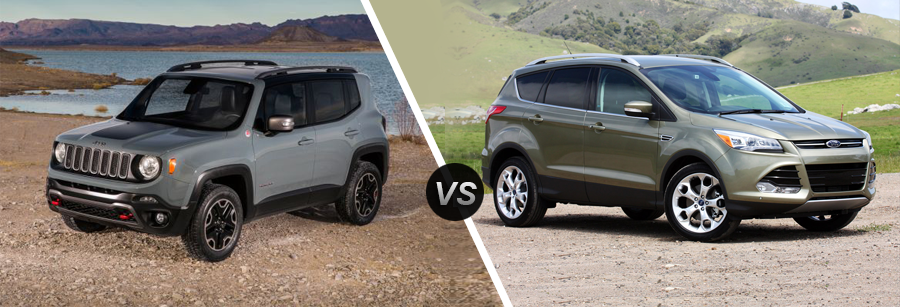 2015 Jeep Renegade vs Ford Escape