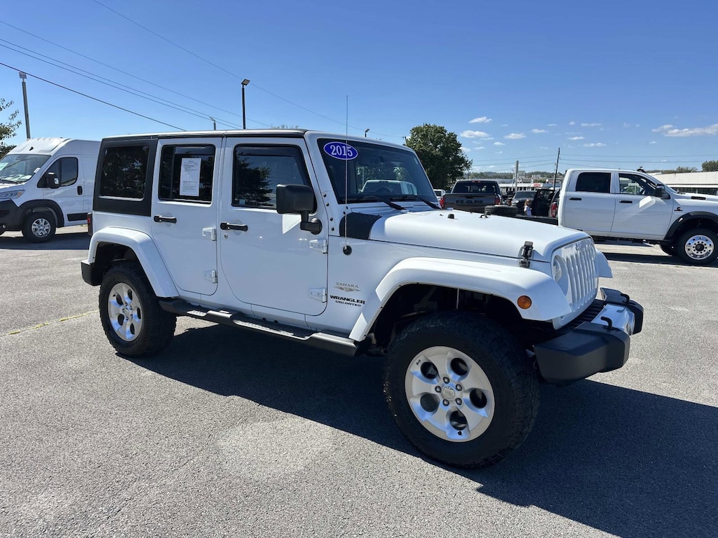 Used 2015 Jeep Wrangler Unlimited Sahara 4WD  Sahara