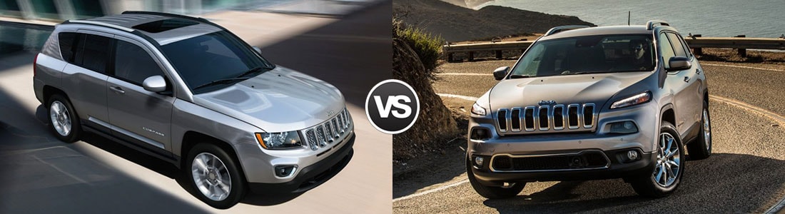 2017 Jeep Compass vs Jeep Cherokee