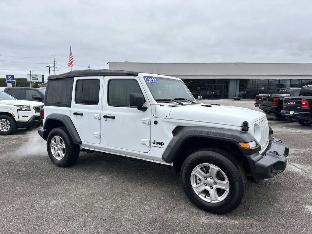 Used 2023 Jeep Wrangler Sport S Sport S 4x4