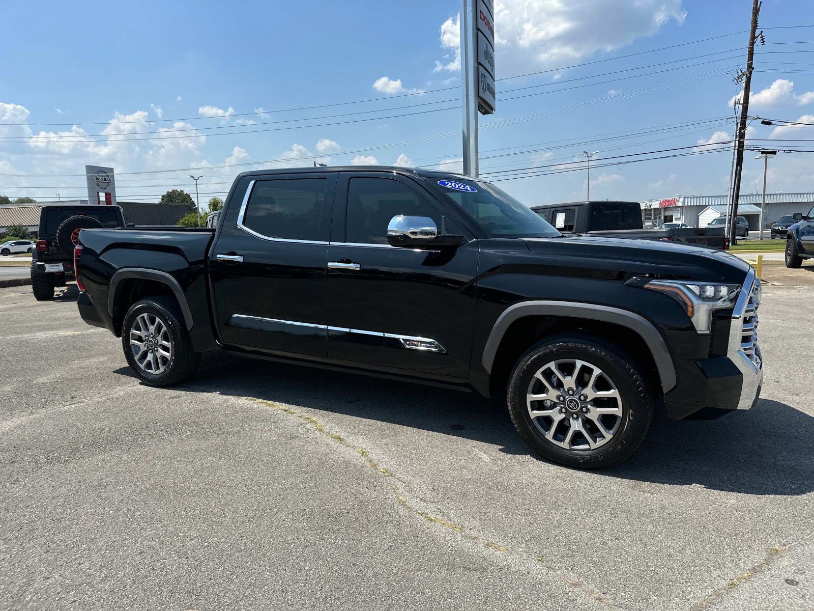 Certified 2024 Toyota Tundra 1794 Edition with VIN 5TFMA5AB2RX031296 for sale in Chattanooga, TN