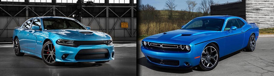 2015 Dodge Charger vs Dodge Challenger
