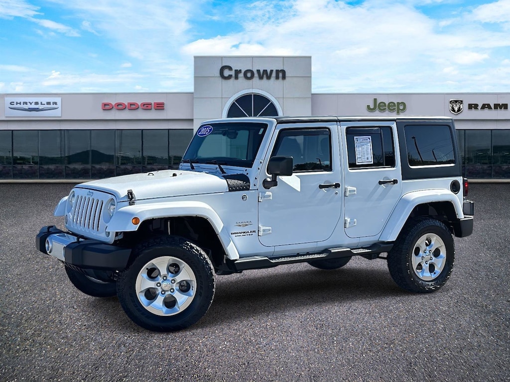 Used 2015 Jeep Wrangler Unlimited Sahara 4WD  Sahara