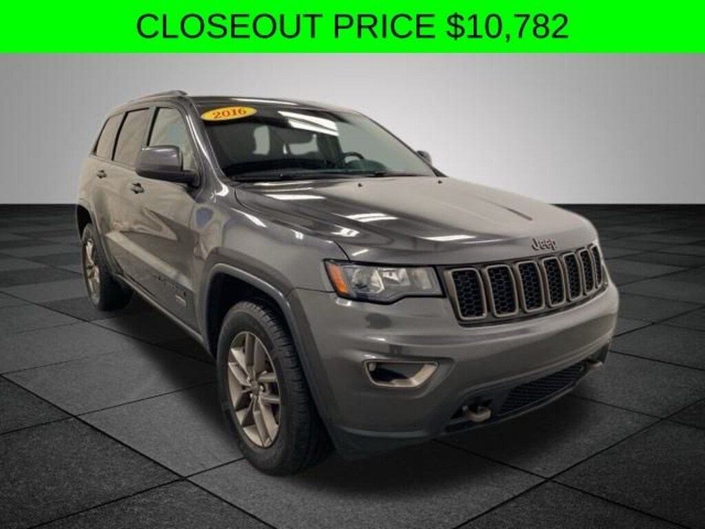 Used 2016 Jeep Grand Cherokee 75th Anniversary Edition SUV