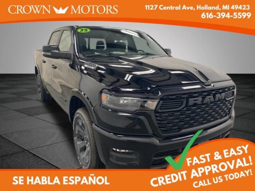 New 2025 Ram 1500 BIG HORN CREW CAB 4X4 5'7 BOX Pickup