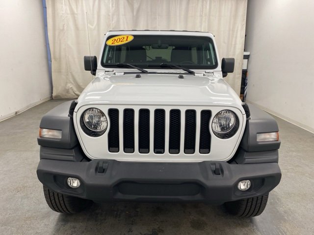 Used 2021 Jeep Wrangler Unlimited Altitude with VIN 1C4HJXDG3MW739804 for sale in Holland, MI