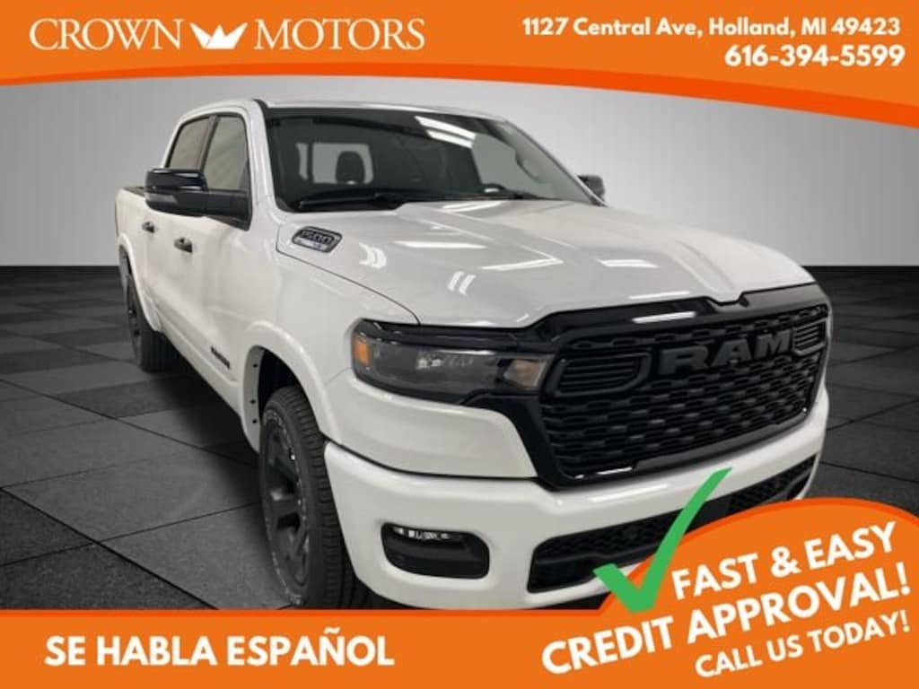 New 2025 Ram 1500 BIG HORN CREW CAB 4X4 5'7 BOX Pickup